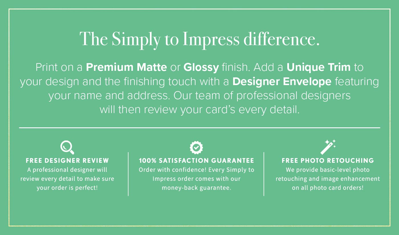 to Simply to Impress Simply to Impress